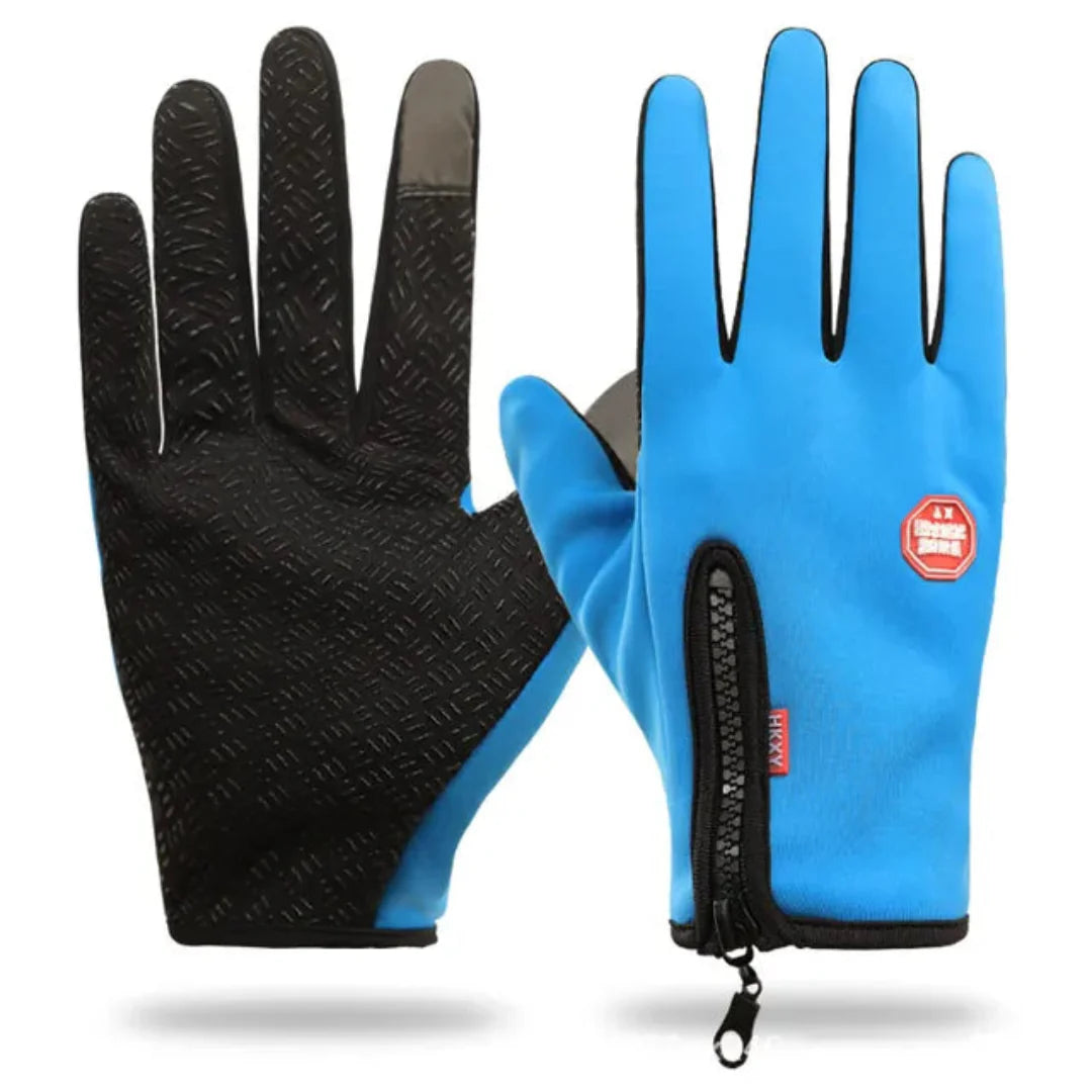 Lisslune | Warm Waterproof Gloves: Thermal Gloves with Touch Screen | Biking, Golf, Raynaud's, and Winter Sports