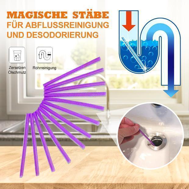 Lisslune | Magical rods for drain cleaning and deodorization (12 pieces)