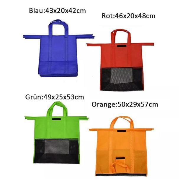 Lisslune | 4 in 1 reusable shopping cart bags