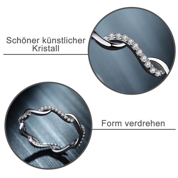 Lisslune | Twisted Ring, Twist Ring, Diamond Ring