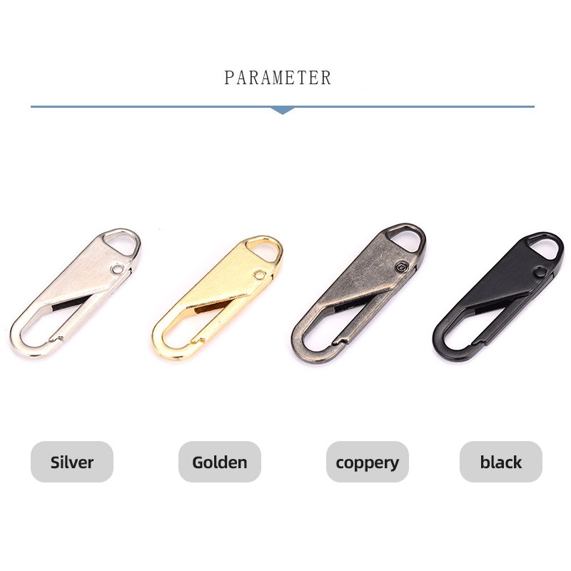 Lisslune | Universal removable zipper pull (1 SET/6 pieces)