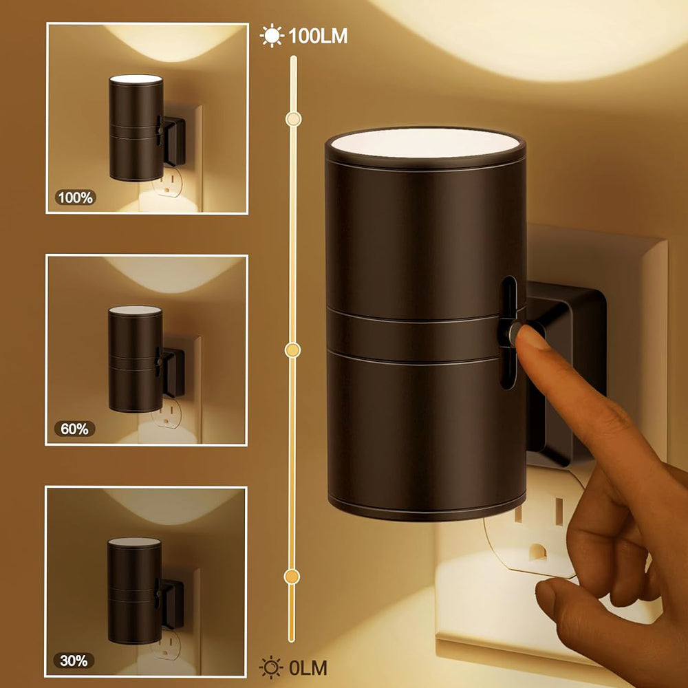 Lisslune | Night light socket with brightness detection and adjustable brightness