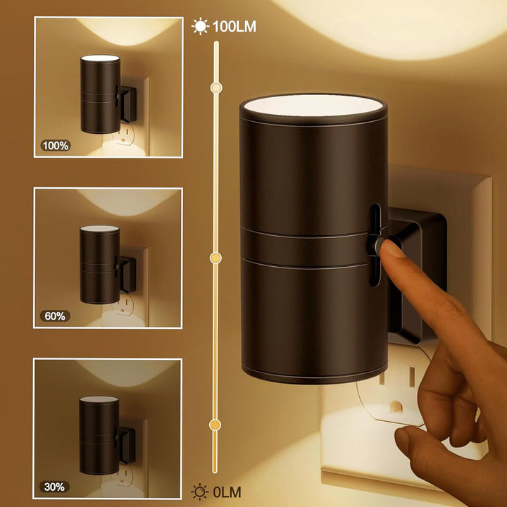 Lisslune | Night light socket with brightness detection and adjustable brightness