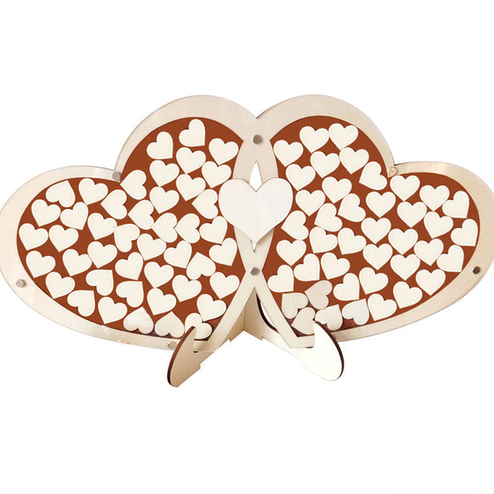 Lisslune | Wood Heart Ornament