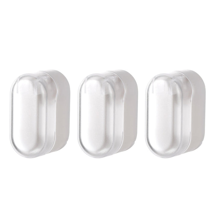 Lisslune | Toothbrush Holder Wall Mount with Cover