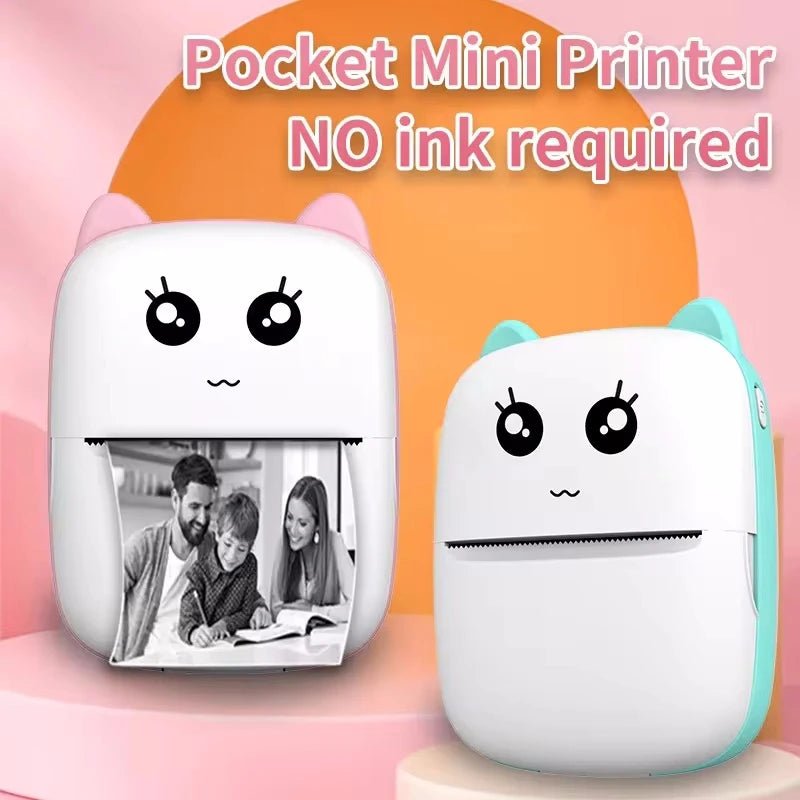 Lisslune | LABELMATE – Portable Thermal Label Printer with USB, Bluetooth & Wi-Fi Connectivity