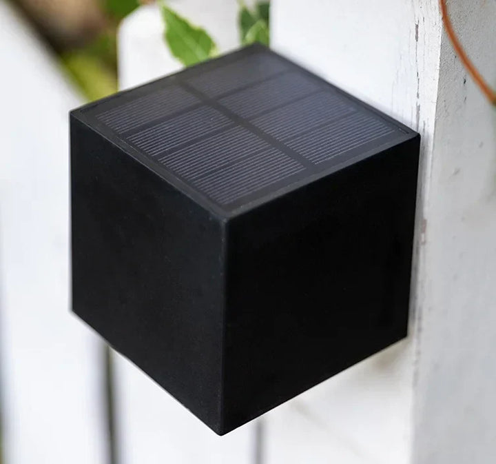 Lisslune | Premium Solar LED Wall Light – Wireless Outdoor Garden Lighting with Motion Sensor (IP65)