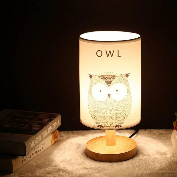 Lisslune | CritterGlow – Beautiful cylinder table lamps with animal motif