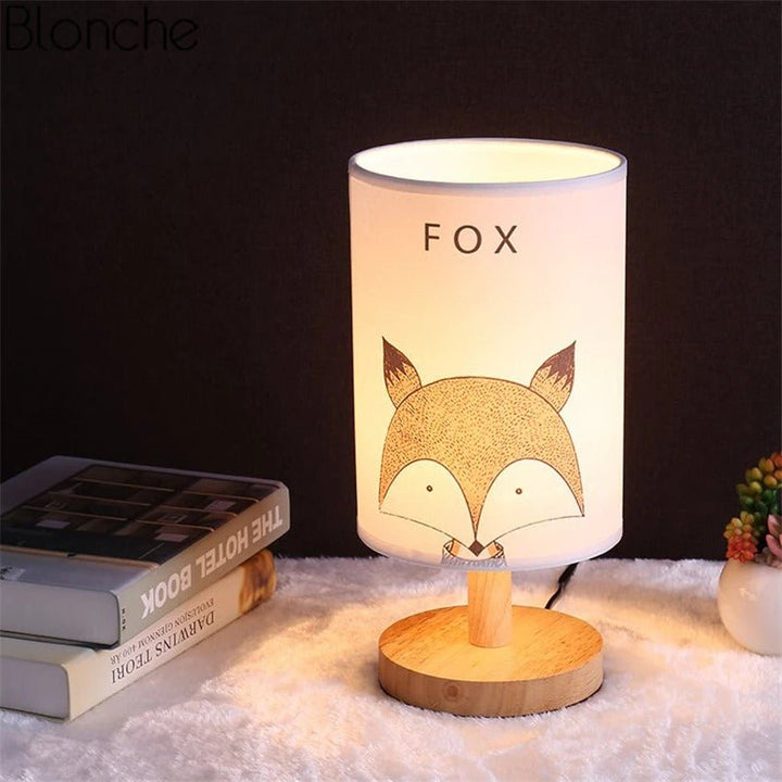 Lisslune | CritterGlow – Beautiful cylinder table lamps with animal motif