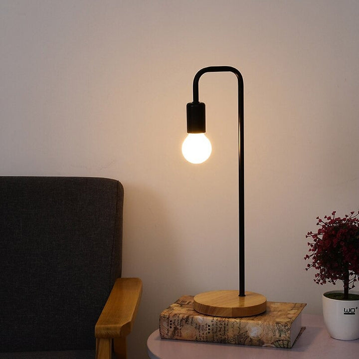 Lisslune | UrbanLume Industrial Night Lamp – Elegant Metal Table Lamp