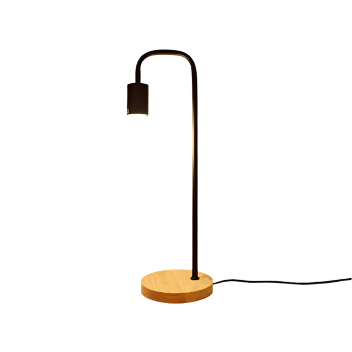 Lisslune | UrbanLume Industrial Night Lamp – Elegant Metal Table Lamp