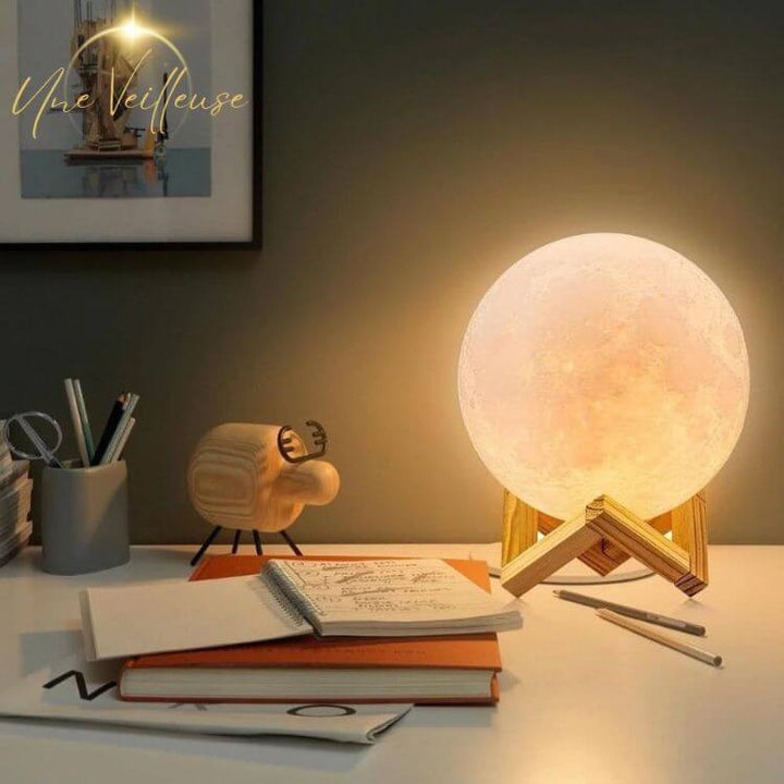 Lisslune | Design Nightstand Lamp - LunarLight™ Moon Lamp