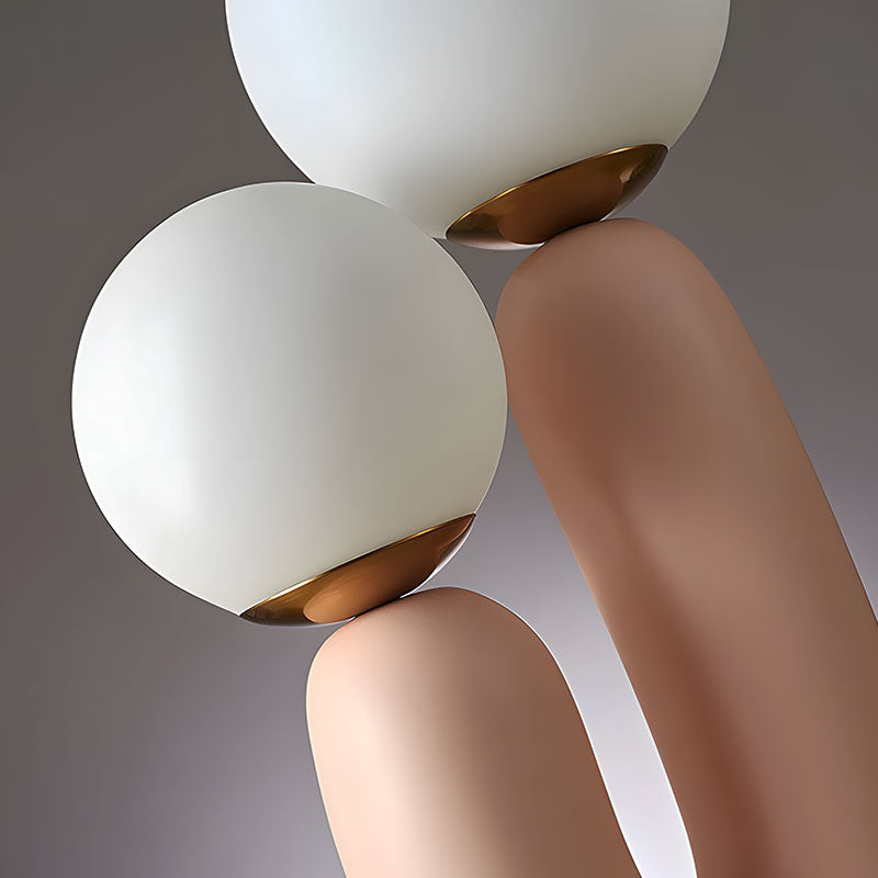 Lisslune | TwoLight - Double Globe modern table lamp