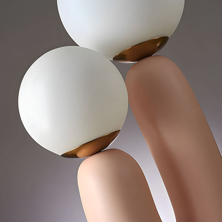 Lisslune | TwoLight - Double Globe modern table lamp