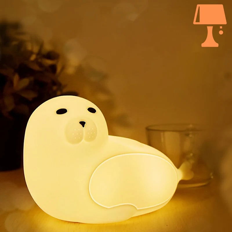 Lisslune | SealSerene – Charming and soothing seal night light