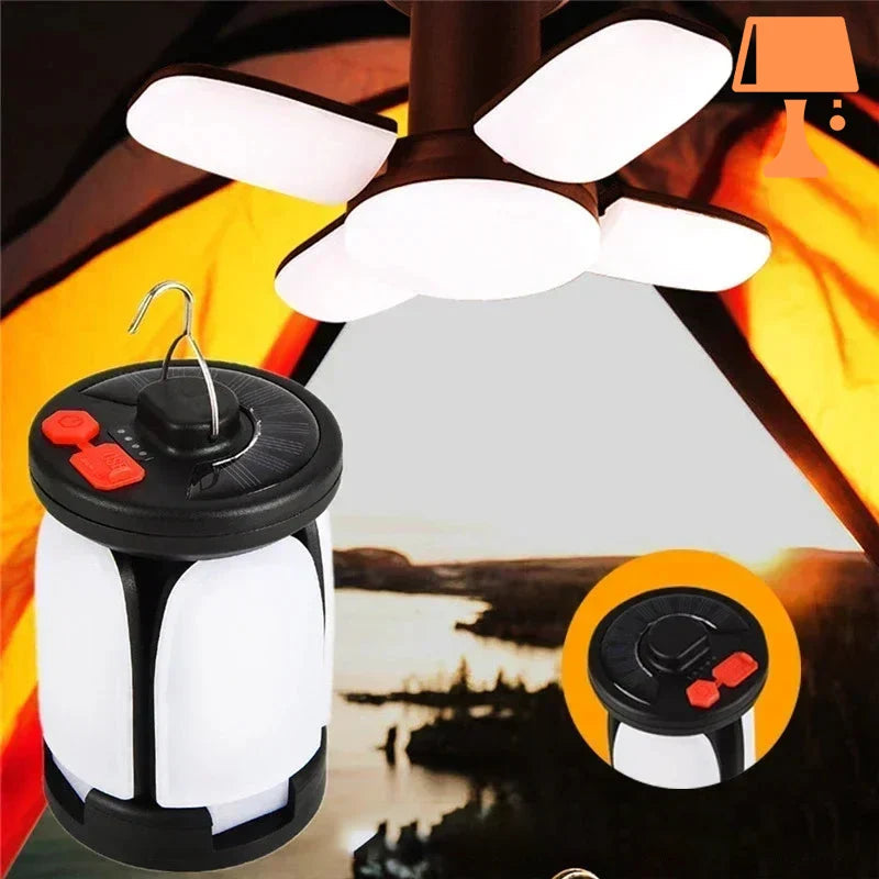 Lisslune | LumiFold - Portable LED lamp for versatile lighting Compact and expandable design