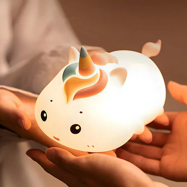 Lisslune | DreamyGlow Unicorn Touch Nightstand Lamp