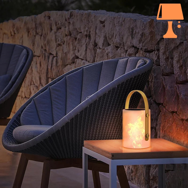 Lisslune | LumiBeam – Portable LED lamp with cylindrical design and remote control