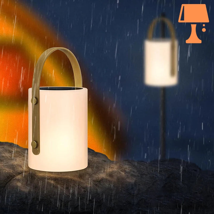 Lisslune | LumiBeam – Portable LED lamp with cylindrical design and remote control