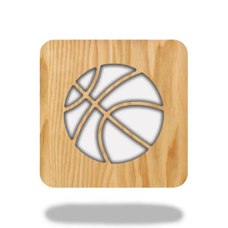 Lisslune | HoopsLume Stylish Basketball Table Lamp
