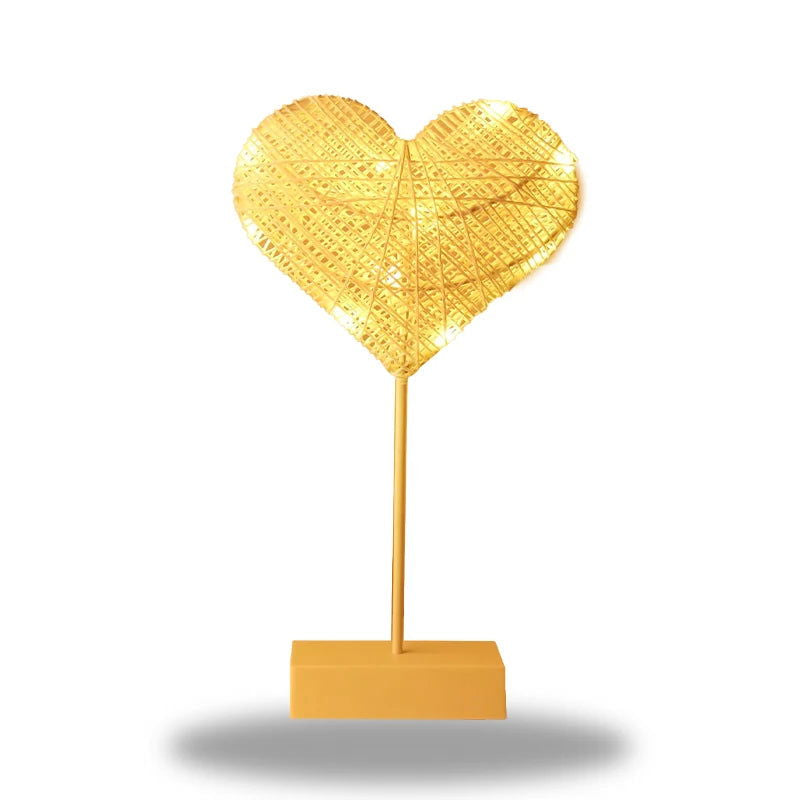 Lisslune | LumiHeart - Woven Heart LED Night Light