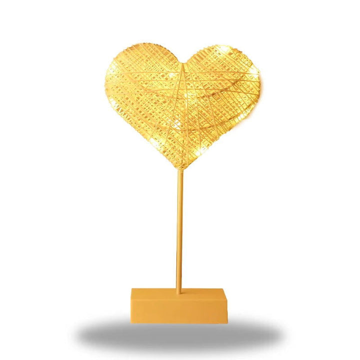 Lisslune | LumiHeart - Woven Heart LED Night Light