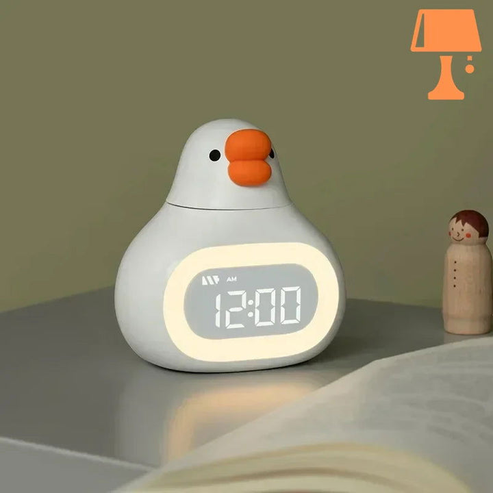 Lisslune | QuackTime – Yndigt Duck digital alarm clock for a cheerful wake-up