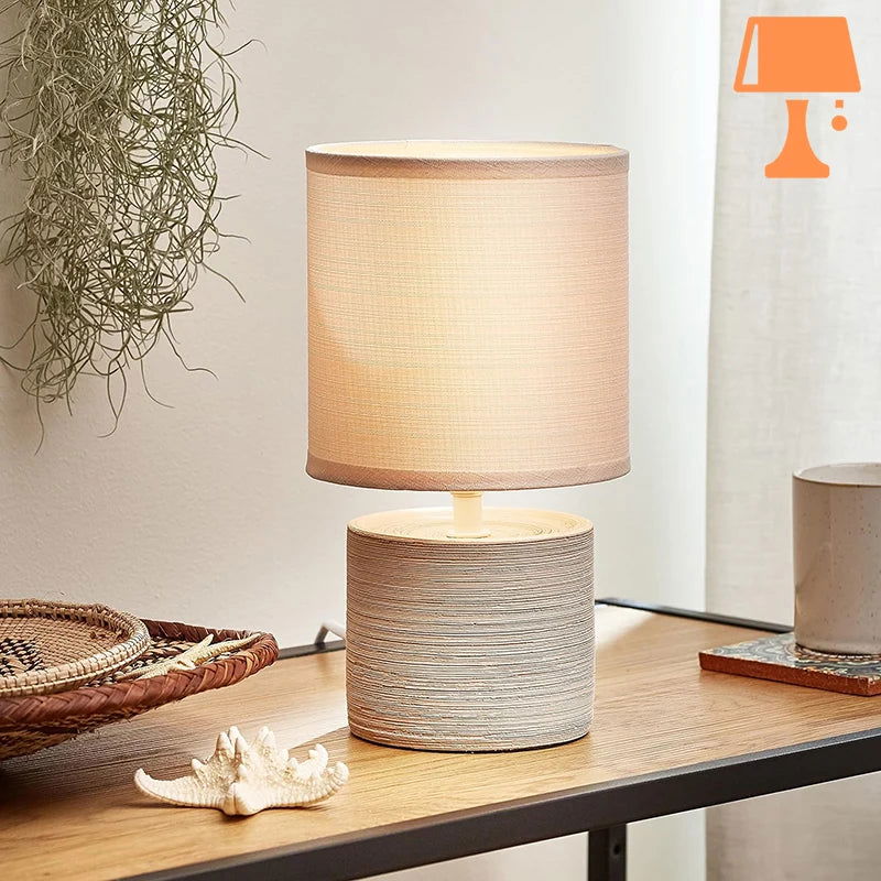 Lisslune | SerenaGlow Elegant Cylindrical Lamp
