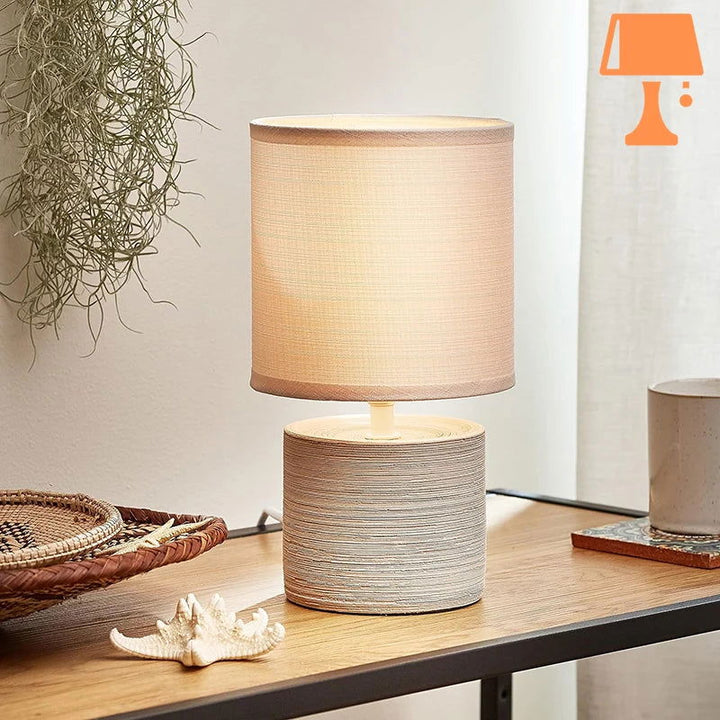 Lisslune | SerenaGlow Elegant Cylindrical Lamp