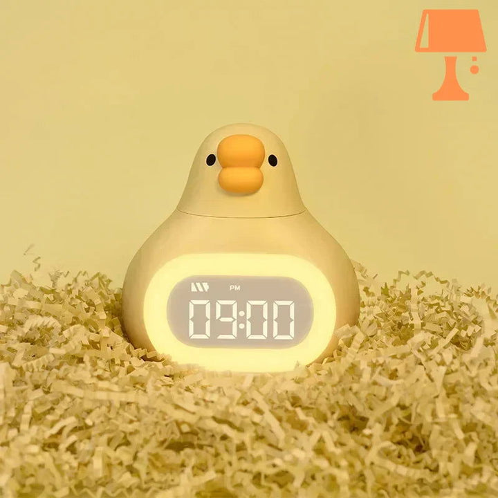Lisslune | QuackTime – Yndigt Duck digital alarm clock for a cheerful wake-up