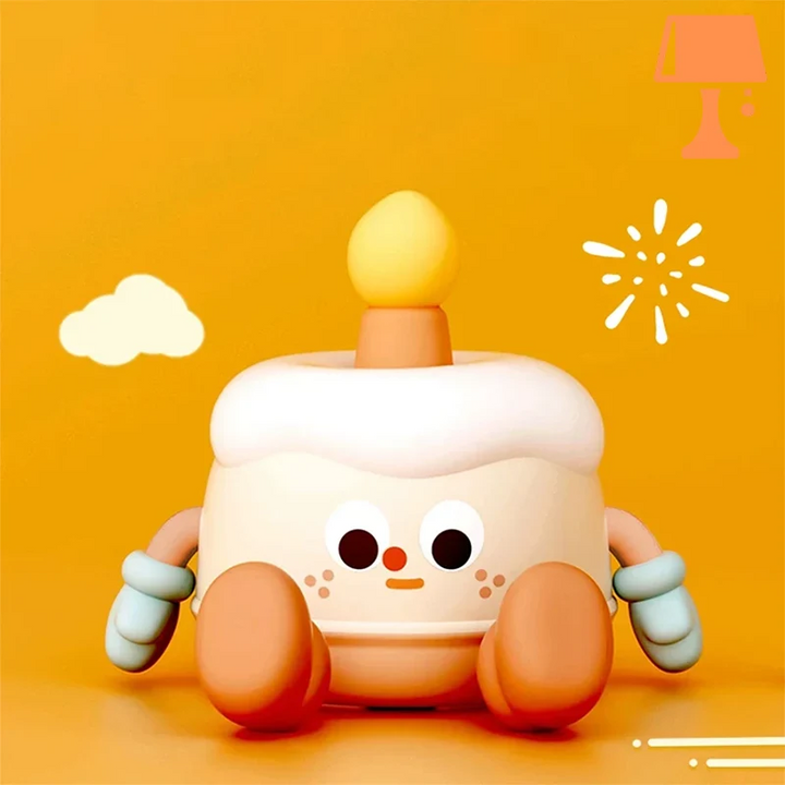 Lisslune | CakeGlow - Delightful cake-shaped lamp with tea light