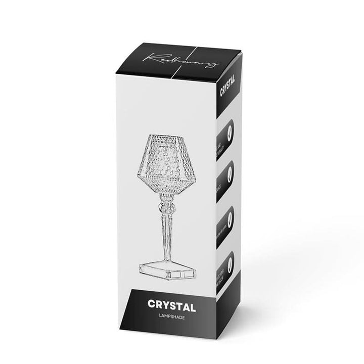 Lisslune | Rechargeable Crystal Lampshade Touch LED Lamp
