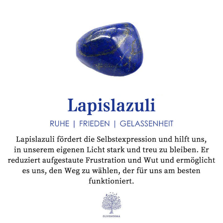 Lisslune | Orion Spiritual Necklace with Tiger Eye & Lapis Lazuli – Men's Rosary