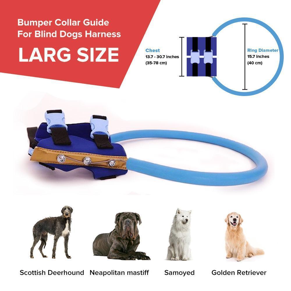 Lisslune | Bumper Collar Guide For Blind Dogs Harness