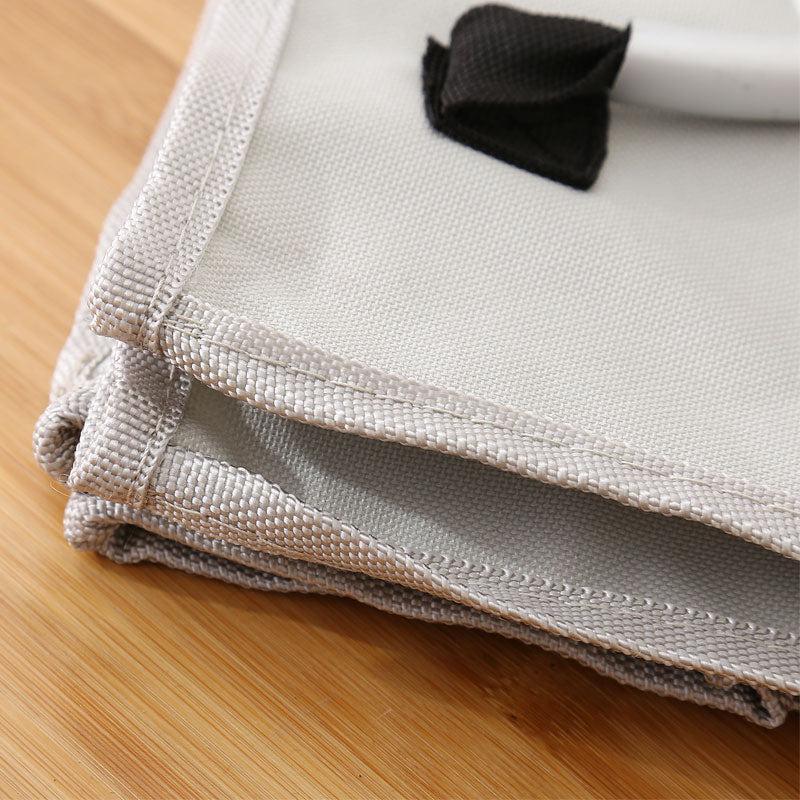 Lisslune | Versatile, space-saving laundry basket with practical carry handles
