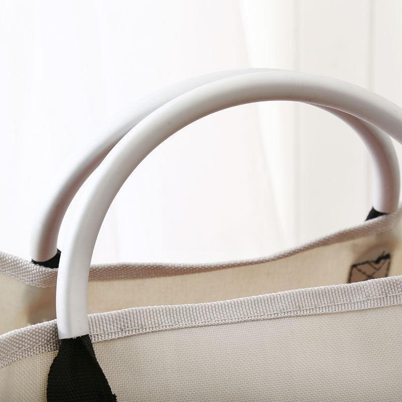 Lisslune | Versatile, space-saving laundry basket with practical carry handles