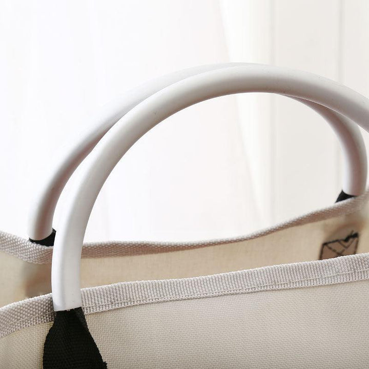 Lisslune | Versatile, space-saving laundry basket with practical carry handles