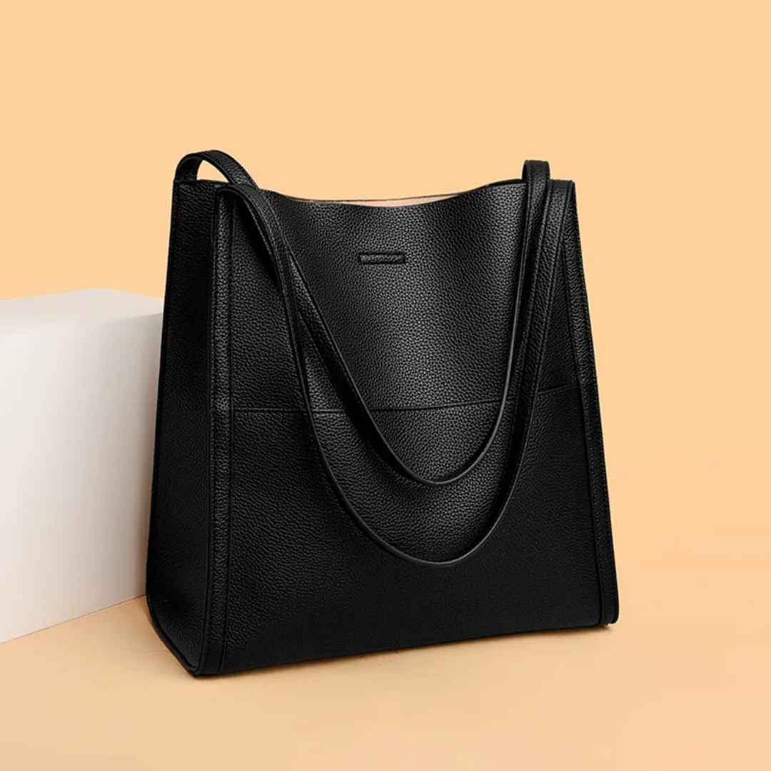 Lisslune | Large Leather Handbag with Royal Capacity - DailyLux