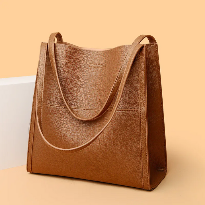Lisslune | Large Leather Handbag with Royal Capacity - DailyLux