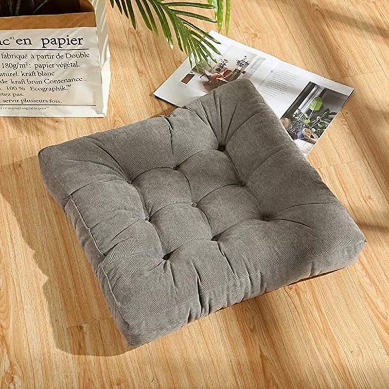 Lisslune | Large thick super soft corduroy floor cushion