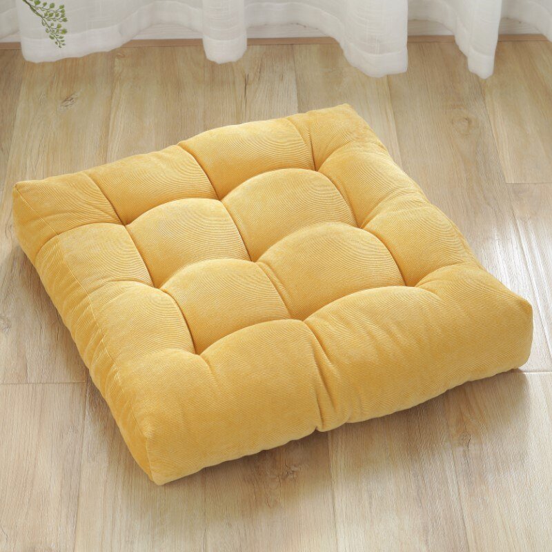 Lisslune | Large thick super soft corduroy floor cushion