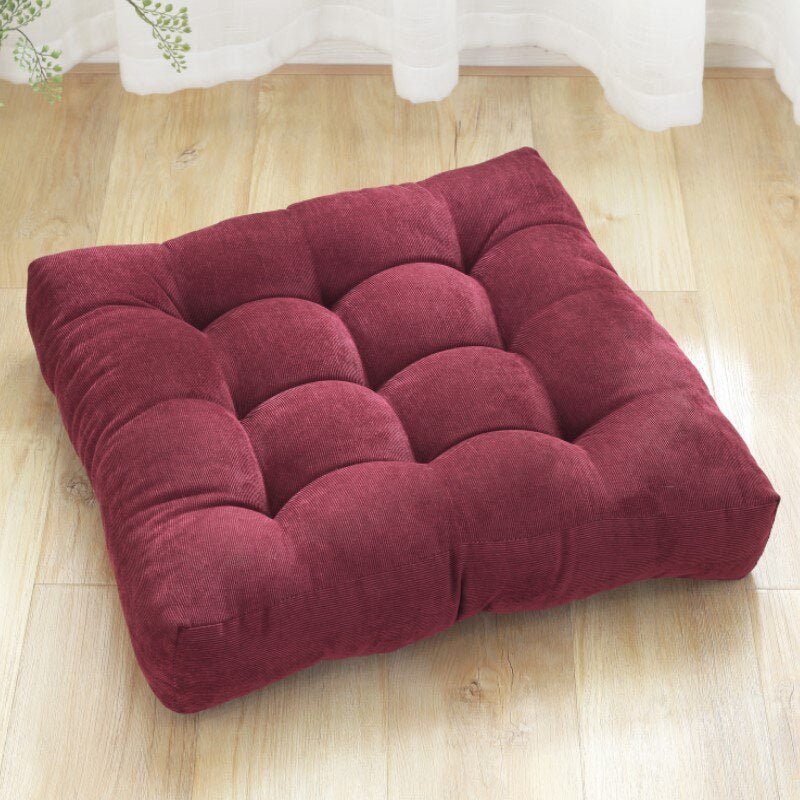 Lisslune | Large thick super soft corduroy floor cushion