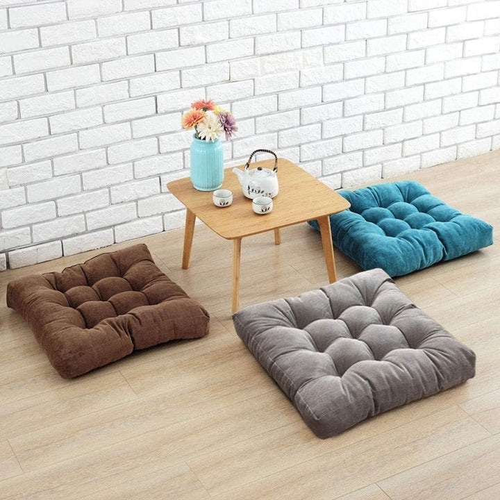 Lisslune | Large thick super soft corduroy floor cushion