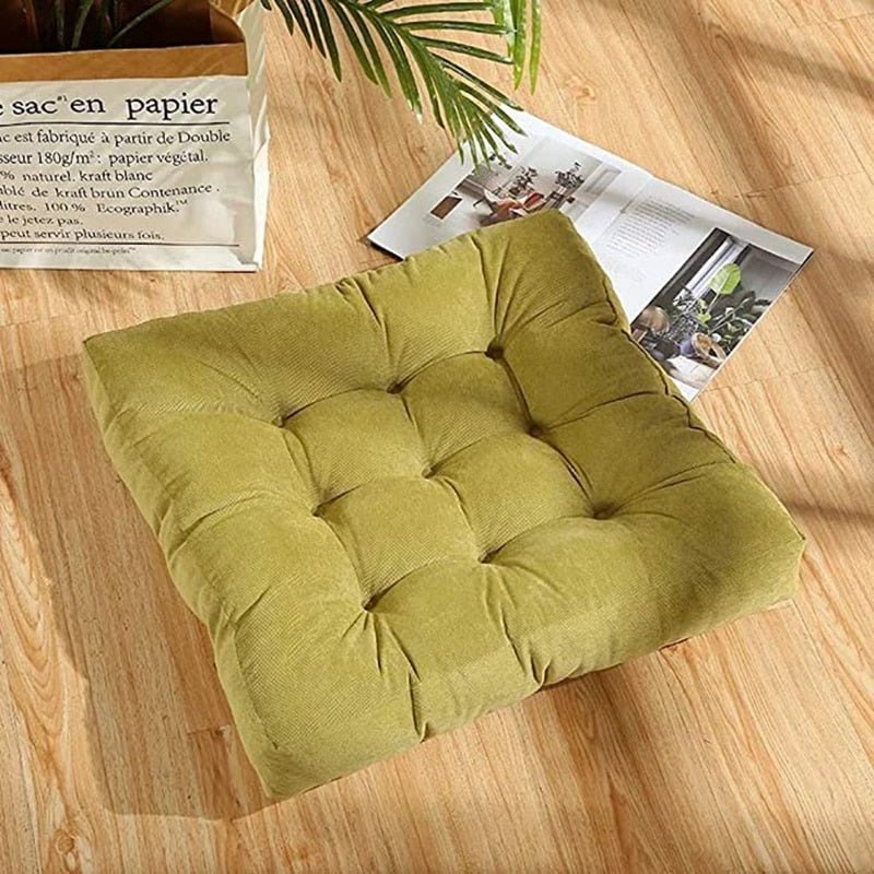 Lisslune | Large thick super soft corduroy floor cushion