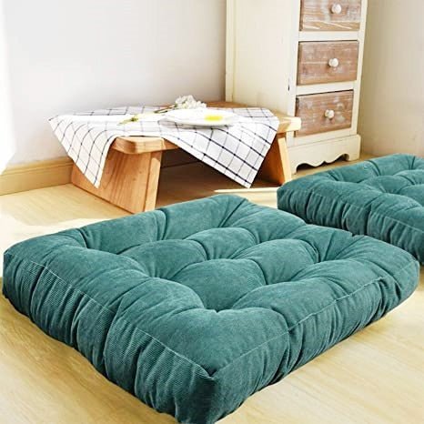 Lisslune | Large thick super soft corduroy floor cushion