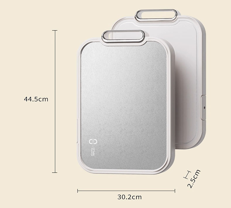Lisslune | Pure Titanium Double-Sided Cutting Board - Antibacterial, Mold-Proof, Food-Grade Kitchen Essential