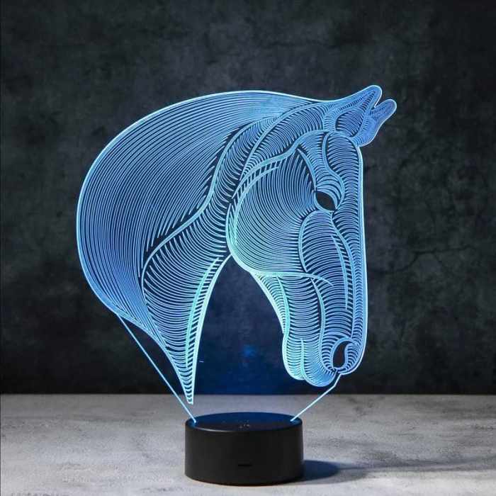Lisslune | GlowHorse Magical LED Night Lamp