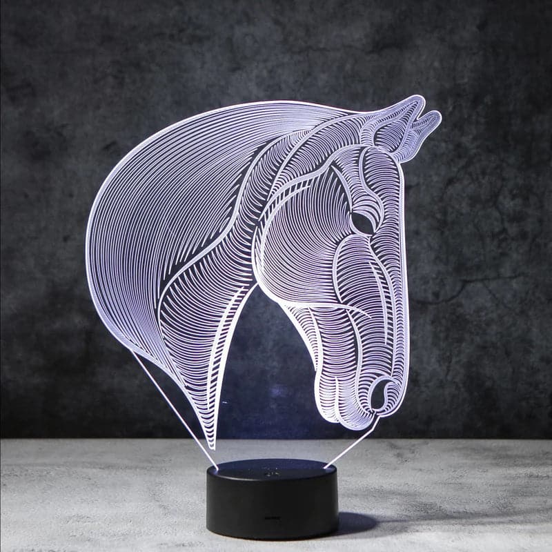 Lisslune | GlowHorse Magical LED Night Lamp