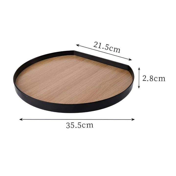 Lisslune | Modern Circle Dining Tray
