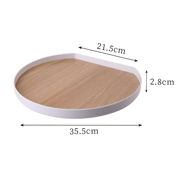Lisslune | Modern Circle Dining Tray